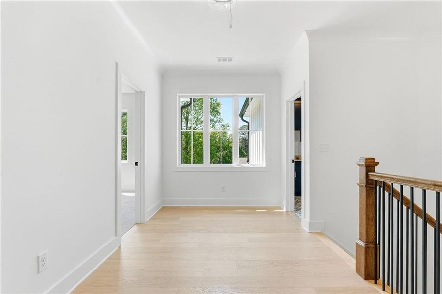 Spacious, unfurnished interior of a new home in , Marietta (Image 43).