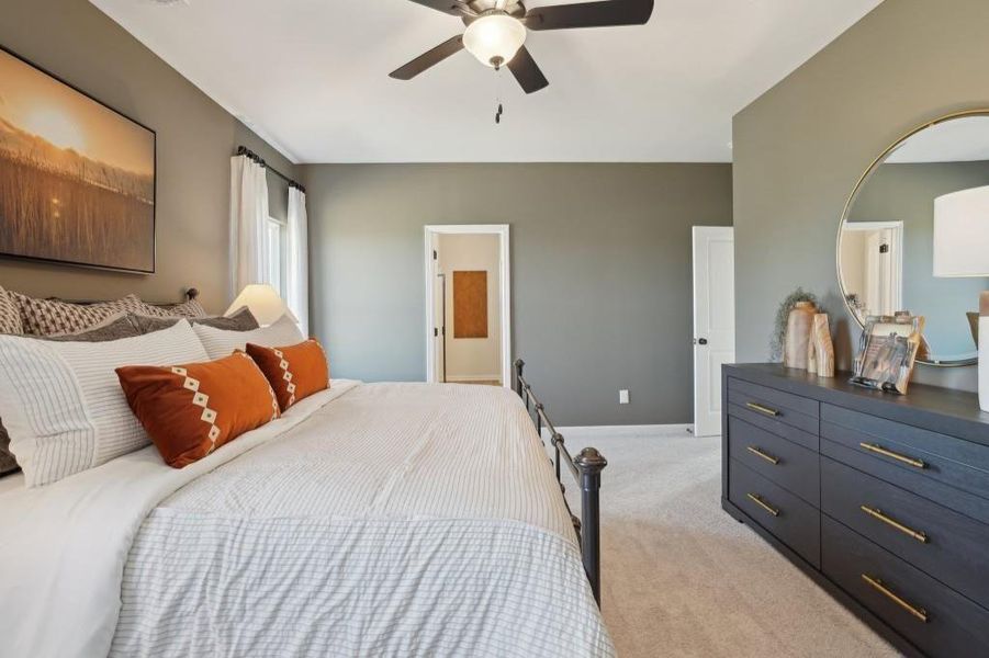 Furnished interior view inside a new home in Sycamore Crest, Calhoun (Image 28).