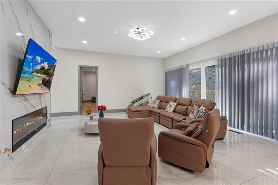 Furnished interior view inside a new home in , Stone Mountain (Image 67).