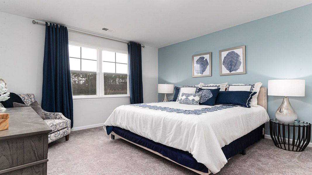 Furnished interior view inside a new home in Stanbury Creek, Supply (Image 9).
