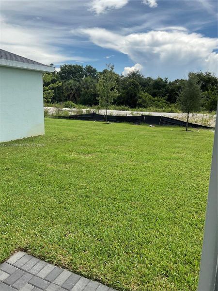 Exterior details and patio area of a home in Brystol at Wylder, Port St. Lucie (Image 3). Exterior details and patio area of a home in Brystol at Wylder, Port St. Lucie (Image 3).