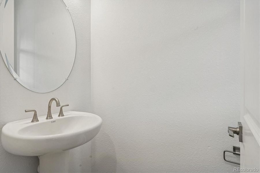 Close-up of interior finishes inside a home in The Summit at Meridian, Englewood (Image 11).