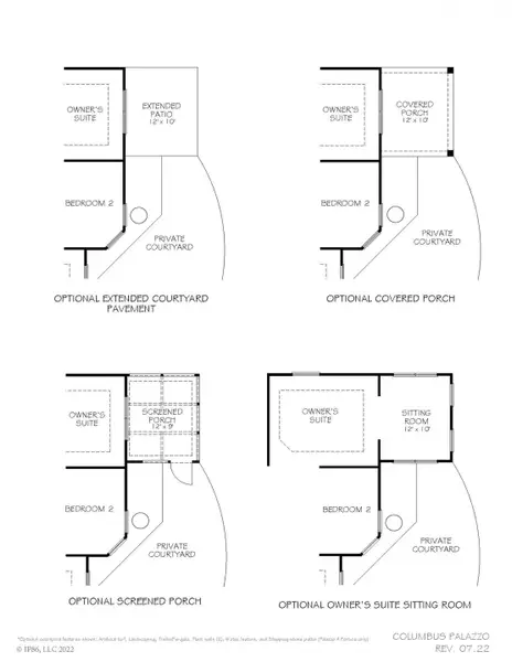 2D floor plan layout for the Palazzo by Epcon Communities in The Grove at Haven Hill, Lenoir City, TN (Image 30). 2D floor plan layout for the Palazzo by Epcon Communities in The Grove at Haven Hill, Lenoir City, TN (Image 30).