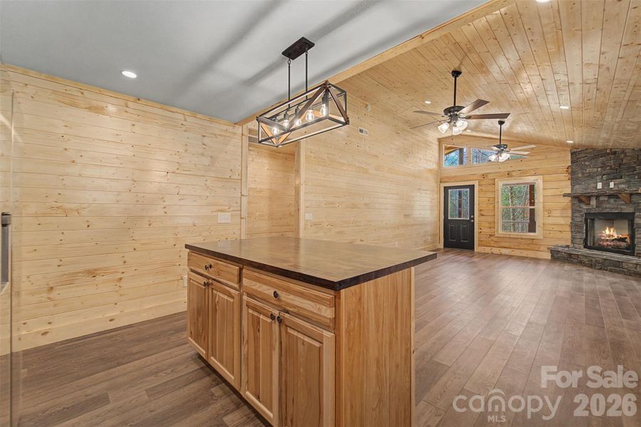 Furnished interior view inside a new home in , Whittier (Image 9).