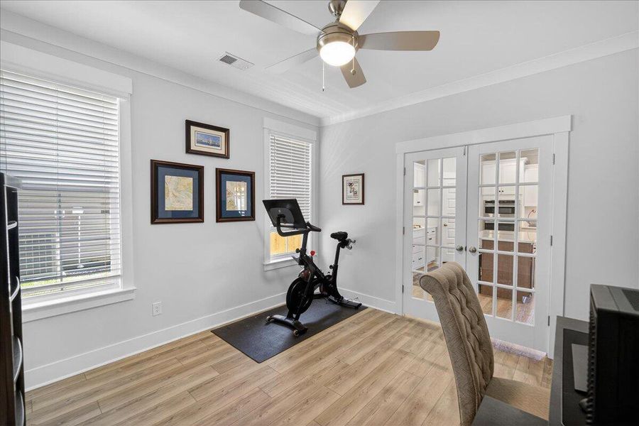 Furnished interior view inside a new home in Hewing Farms, Summerville (Image 33).