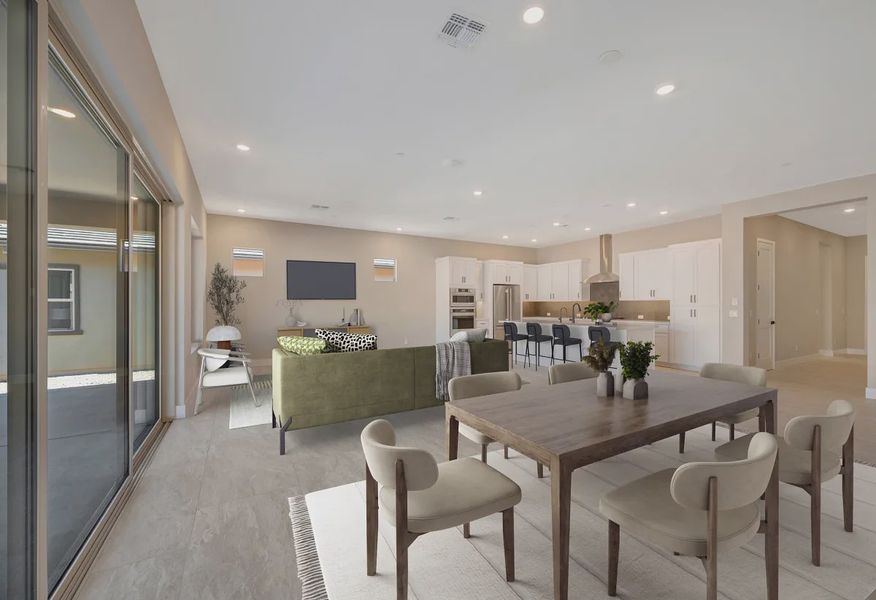 Virtually Staged Trilogy Ridgecrest Venture HS 123 Dine Great Room - 5 of 18