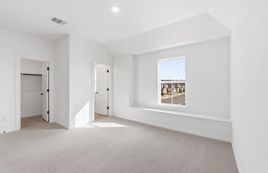 Spacious, unfurnished interior of a new home in Saddleback at Santa Rita Ranch, Liberty Hill (Image 19). Spacious, unfurnished interior of a new home in Saddleback at Santa Rita Ranch, Liberty Hill (Image 19).