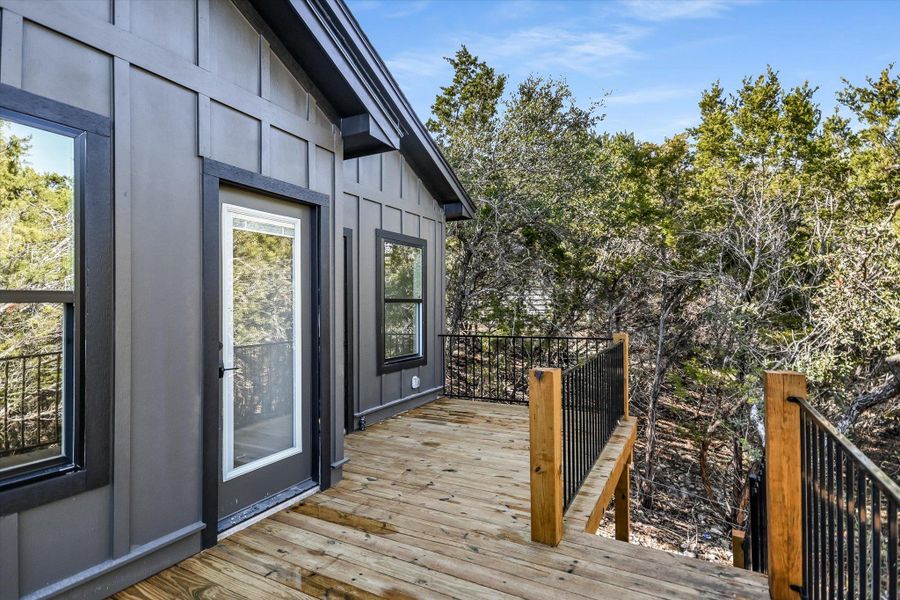 Exterior details and patio area of a home in , Wimberley (Image 2). Exterior details and patio area of a home in , Wimberley (Image 2).