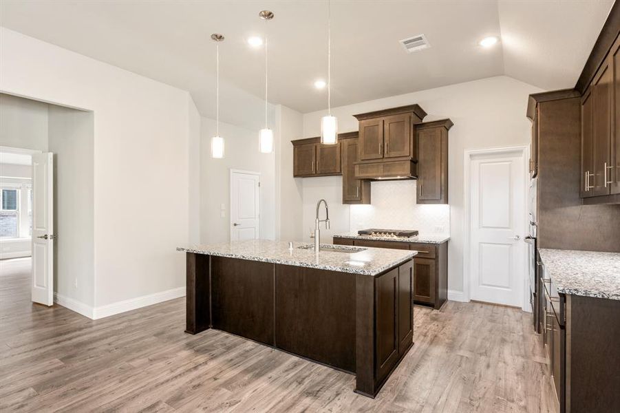 Furnished interior view inside a new home in Creekview Meadows, Pilot Point (Image 15).