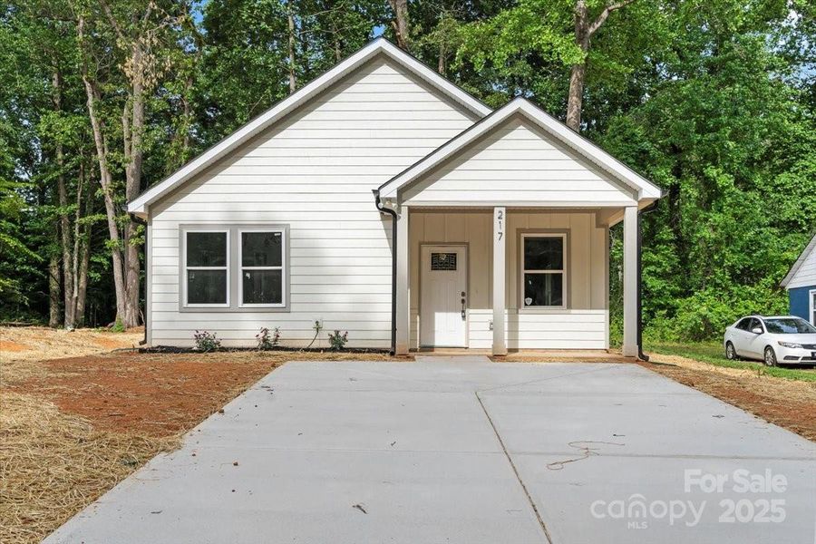 Front exterior of a new home in , Salisbury, NC, highlighting curb appeal (Image 19).