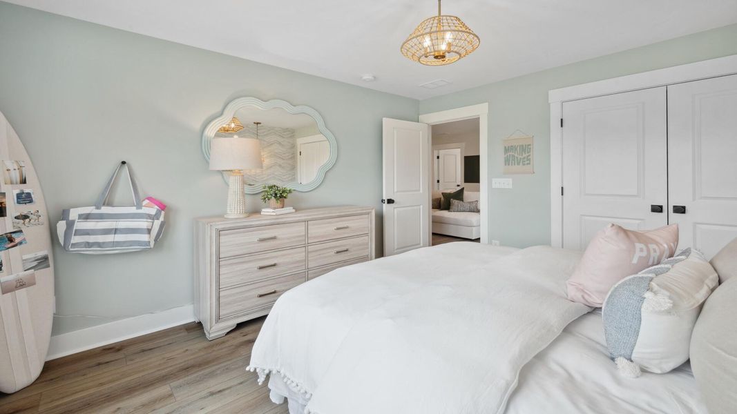 Furnished interior view inside a new home in Creekside at Andrews, Summerville (Image 20).