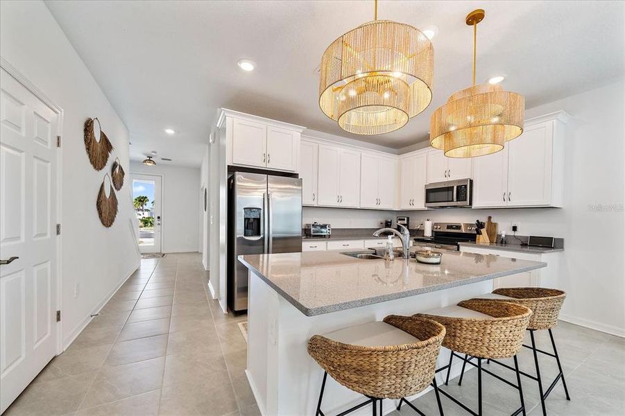 Furnished interior view inside a new home in , Sarasota (Image 7).