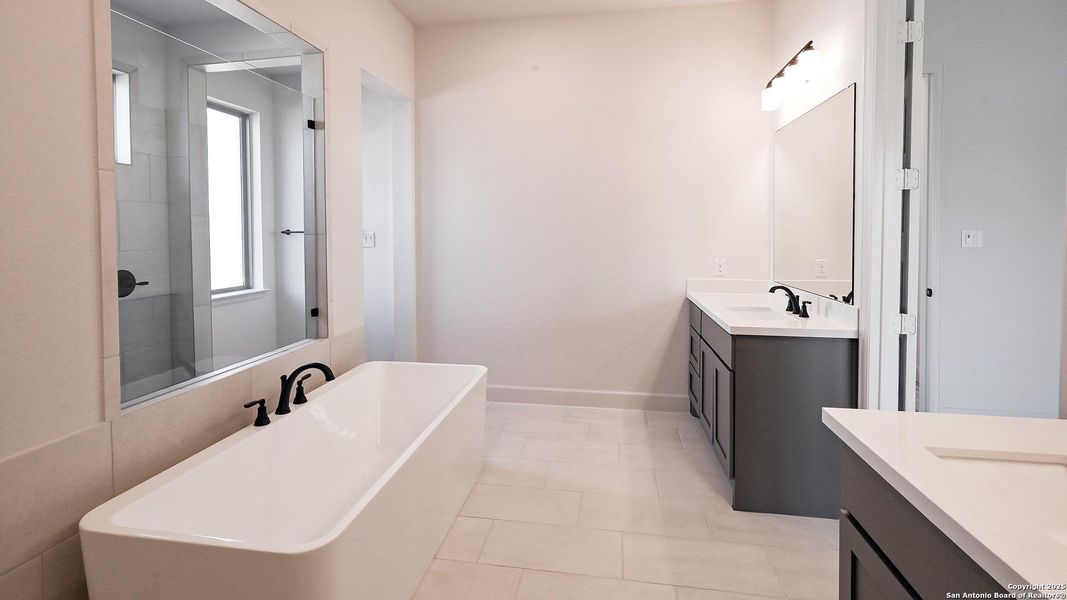 Furnished interior view inside a new home in Mayfair 50', New Braunfels (Image 6). Furnished interior view inside a new home in Mayfair 50', New Braunfels (Image 6).