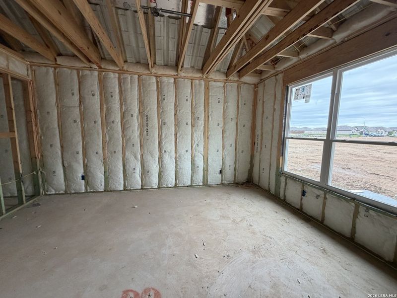 In-progress construction of a new home in Arroyo Ranch, Seguin, TX (Image 9).