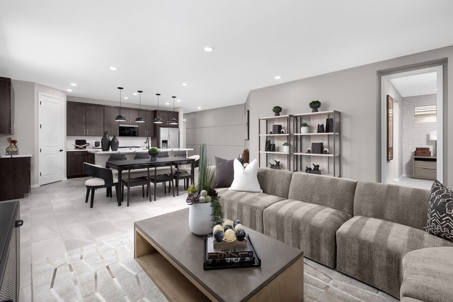 Representative furnished interior of a home built from the Brandy by Mattamy Homes in Rosewood Heights, San Tan Valley (Image 9).