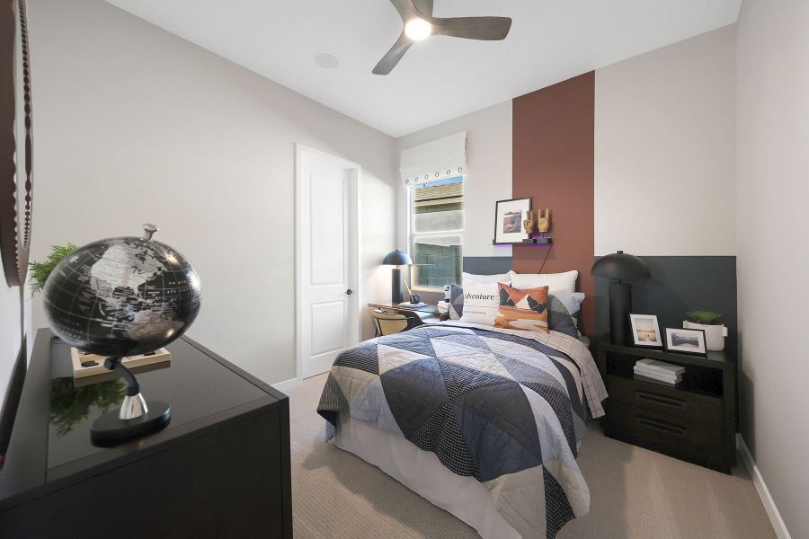 Representative furnished interior of a home built from the Burgundy by Mattamy Homes in White Tank Vistas, Waddell (Image 32).