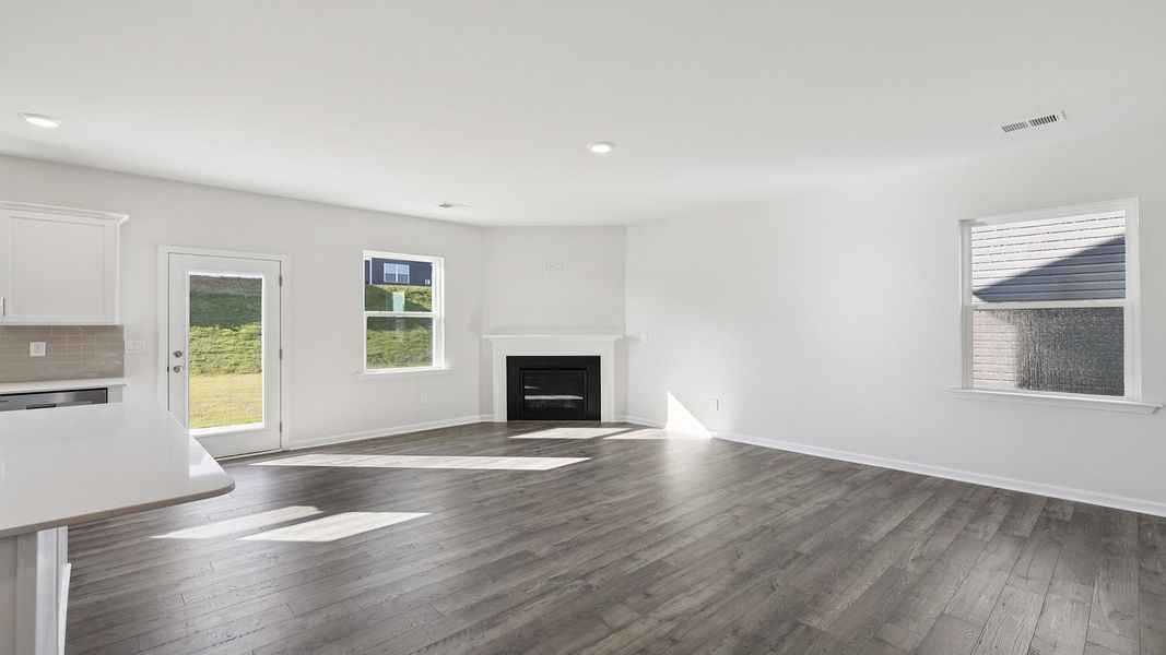 Spacious, unfurnished interior of a new home in Sage Grove, Lyman (Image 23).