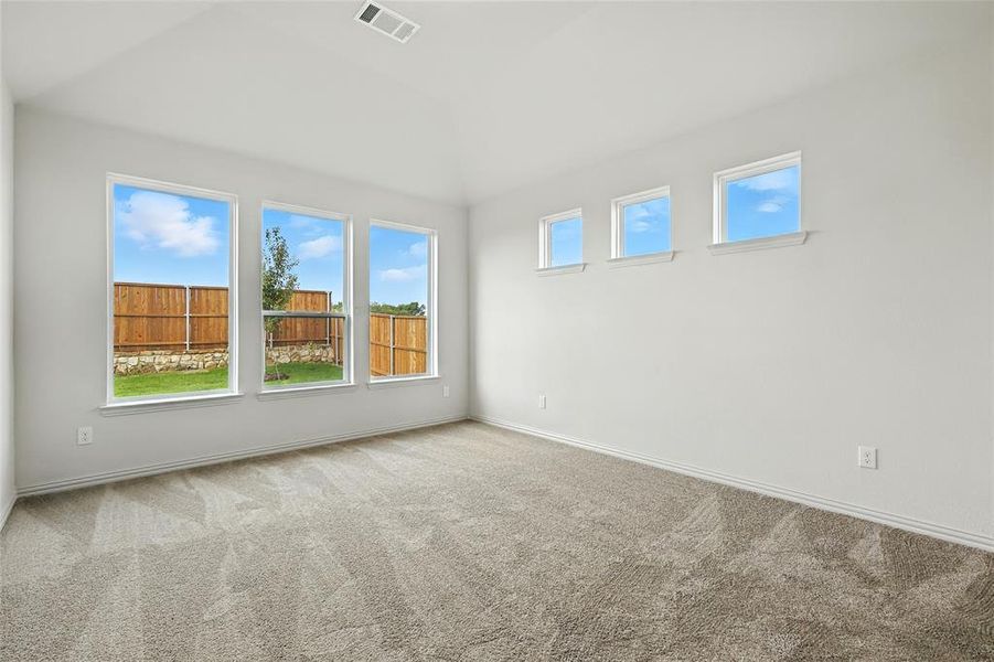 Unfurnished room featuring carpet flooring and baseboards