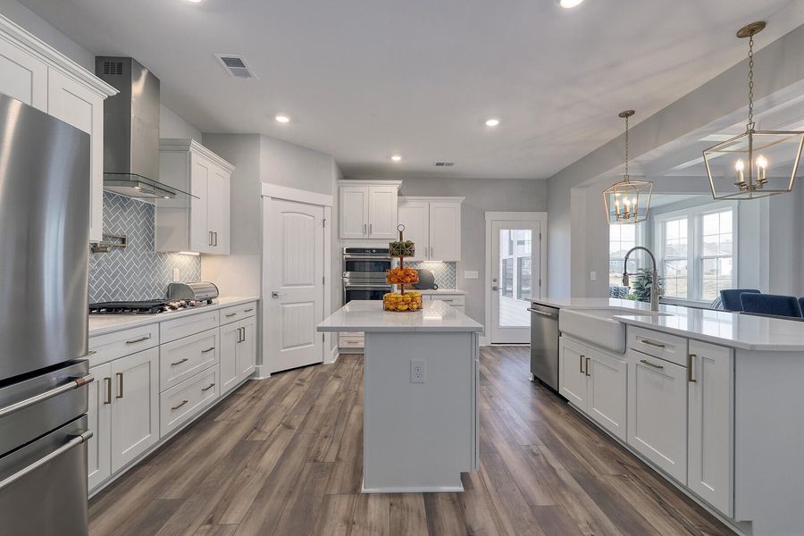 Furnished interior view inside a new home in , Summerville (Image 35).