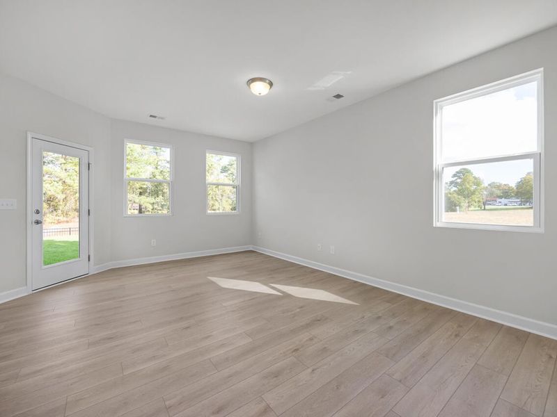 Spacious, unfurnished interior of a new home in Springvale, Fuquay Varina (Image 14).