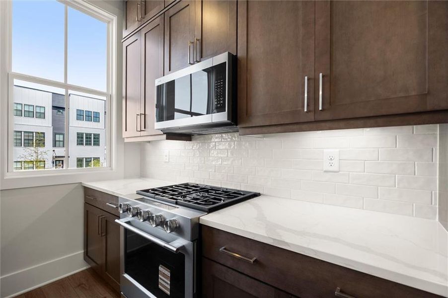 Furnished interior view inside a new home in , Alpharetta (Image 9).