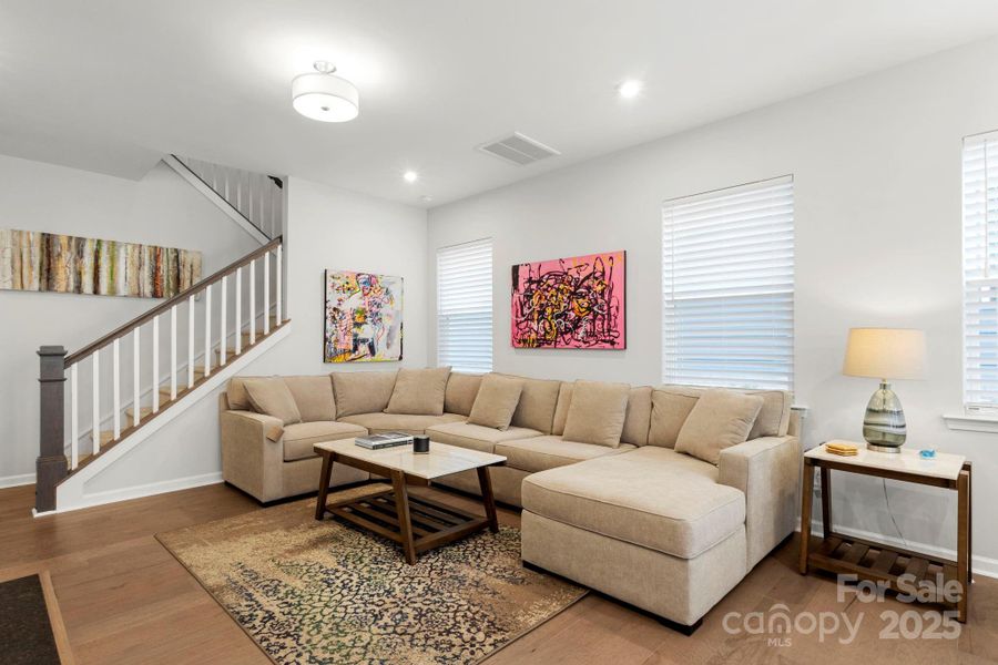 Furnished interior view inside a new home in , Mooresville (Image 16).