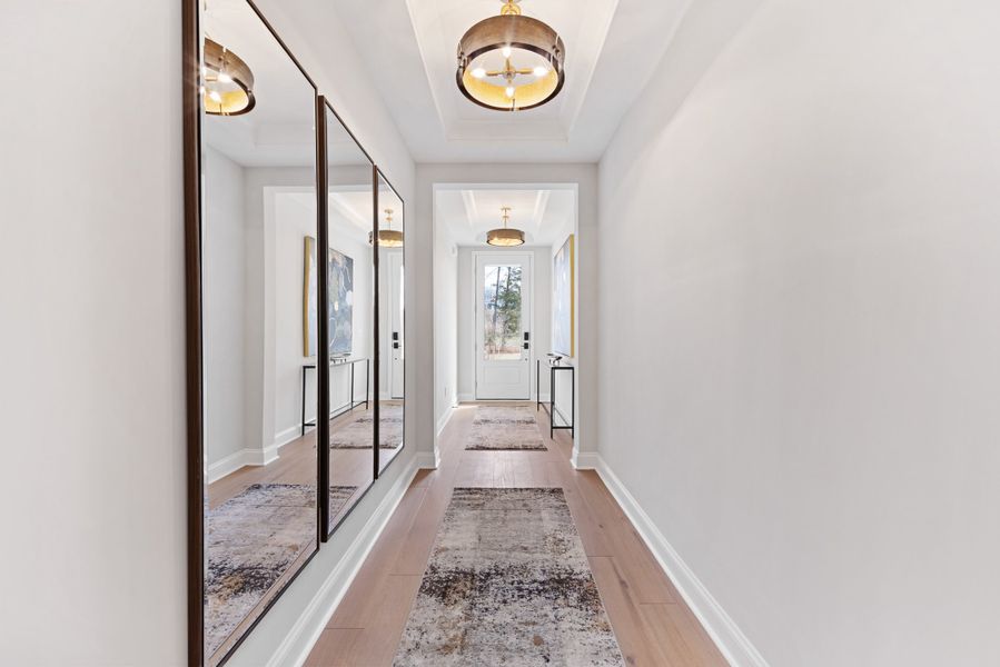 Representative unfurnished interior of a home built from the Knight by Tri Pointe Homes in Southbridge, Fort Mill (Image 23).