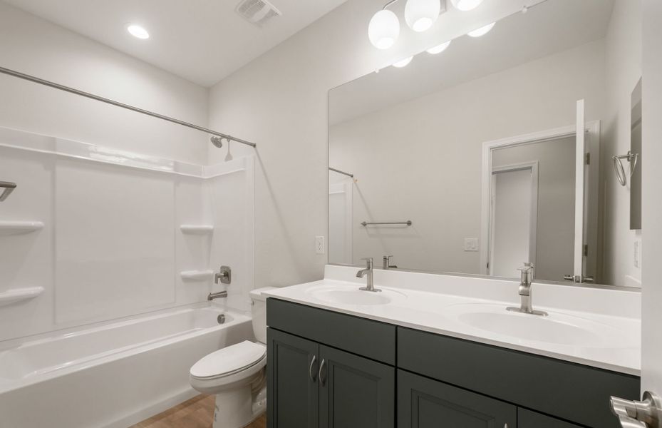 Furnished interior view inside a new home in Parkside at Anthem at Merrill Ranch, Florence (Image 6).