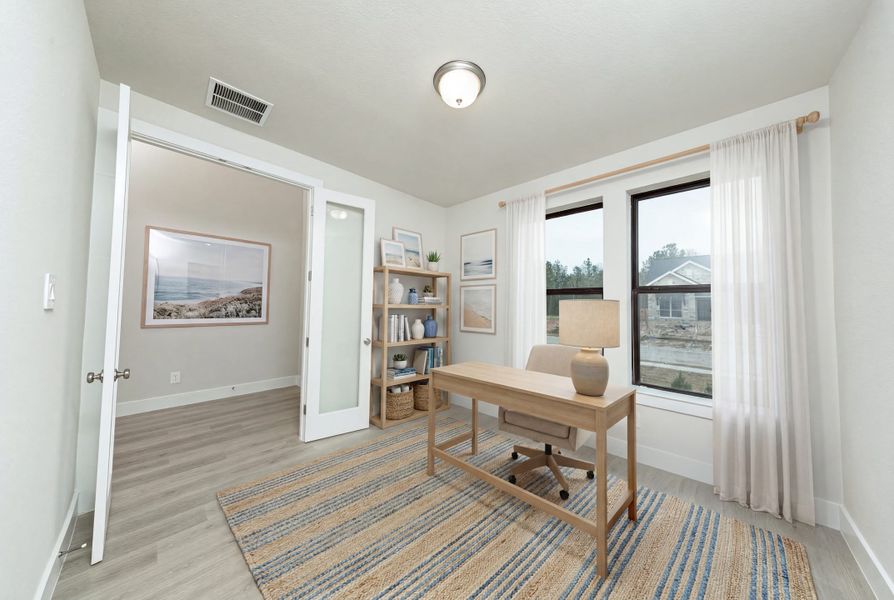 Furnished interior view inside a new home in COLTON, Montgomery (Image 9).