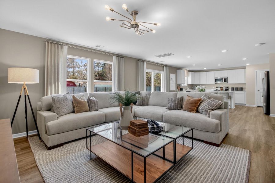 Furnished interior view inside a new home in , Ladson (Image 20).