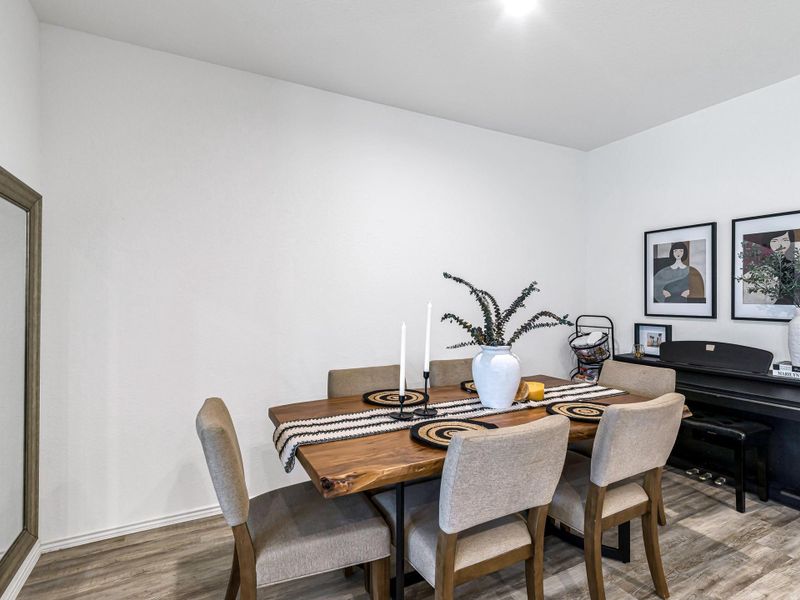 Furnished interior view inside a new home in Tamarron, Fulshear (Image 17).