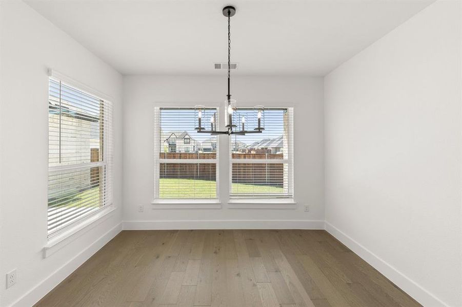 Spacious, unfurnished interior of a new home in Villages of Creekwood, Frisco (Image 24).