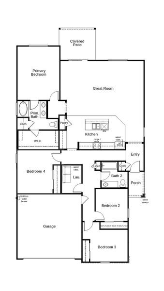 2D floor plan layout of this home in Mirador Ridge Skies, Tucson, AZ (Image 2). 2D floor plan layout of this home in Mirador Ridge Skies, Tucson, AZ (Image 2).