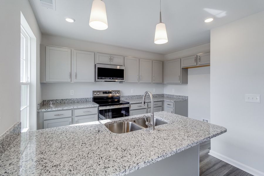 Furnished interior view inside a new home in Astoria, Columbia (Image 8).