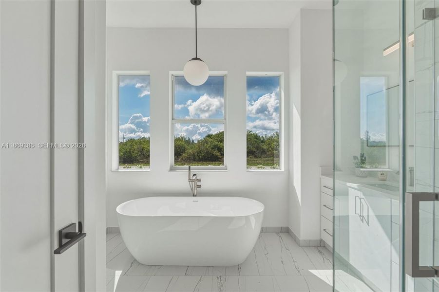 Furnished interior view inside a new home in , Port Charlotte (Image 15). Furnished interior view inside a new home in , Port Charlotte (Image 15).