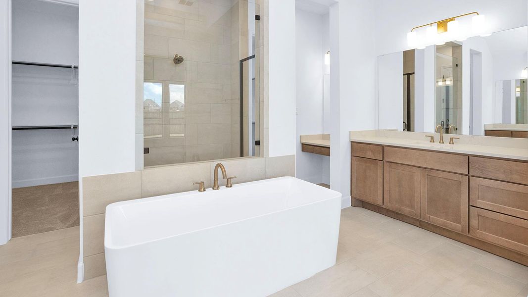 Furnished interior view inside a new home in Escondido, Magnolia (Image 7).