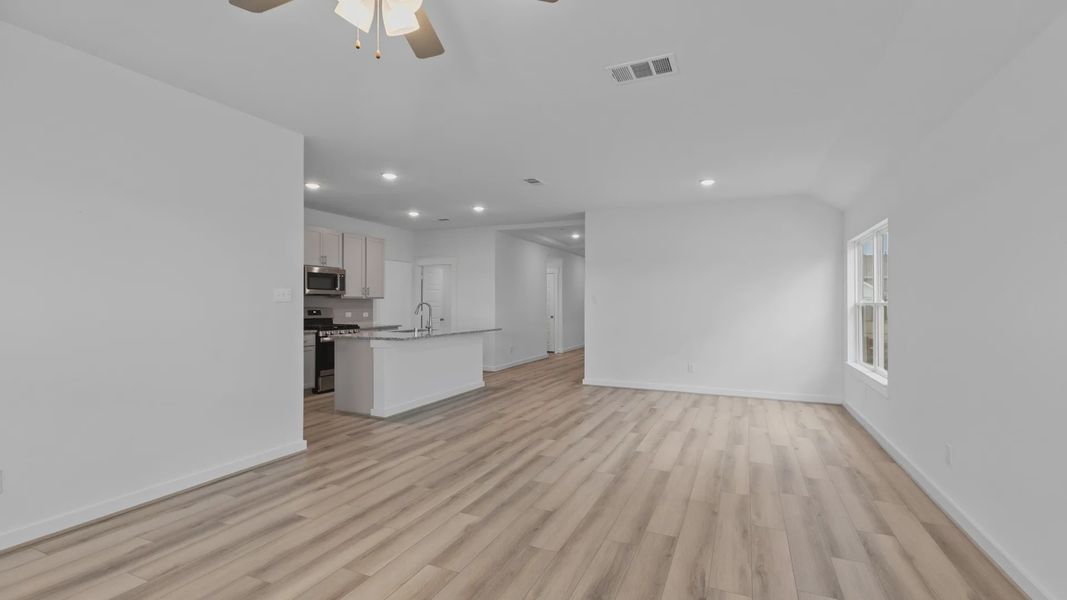 Furnished interior view inside a new home in Mostyn Springs, Magnolia (Image 11).