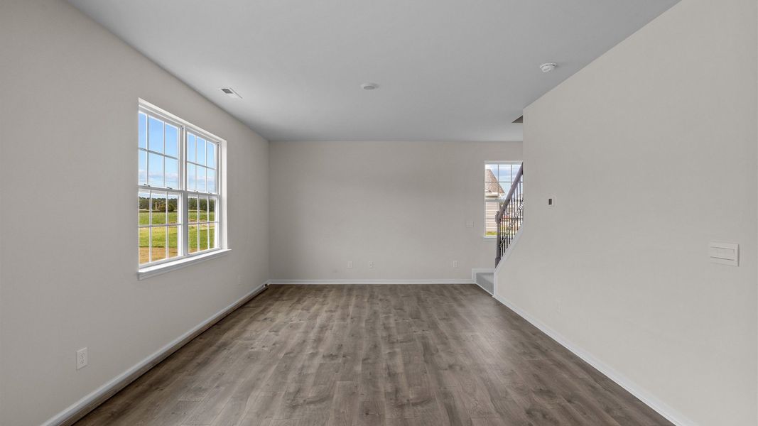 Spacious, unfurnished interior of a new home in Tyler - Home on the Lake, New Bern (Image 14).