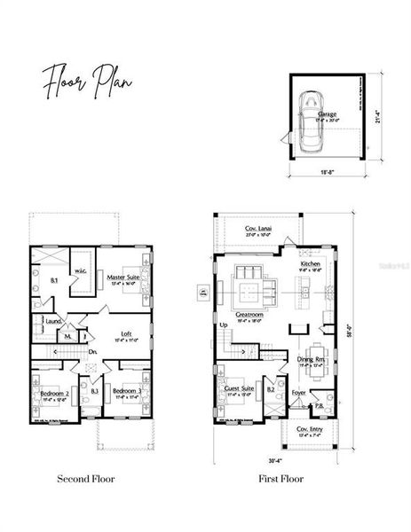 2D floor plan layout of this home in , Winter Park, FL (Image 3).