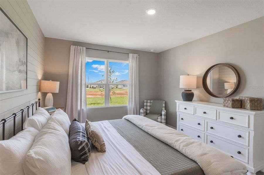 Furnished interior view inside a new home in Fox Branch, Lakeland (Image 13). Furnished interior view inside a new home in Fox Branch, Lakeland (Image 13).