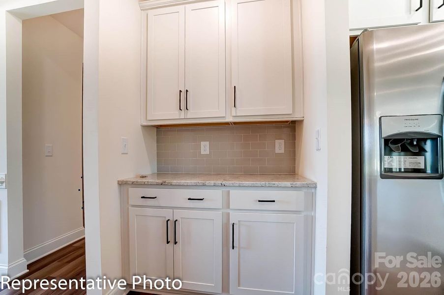 Furnished interior view inside a new home in Robinson Oaks, Gastonia (Image 5). Furnished interior view inside a new home in Robinson Oaks, Gastonia (Image 5).