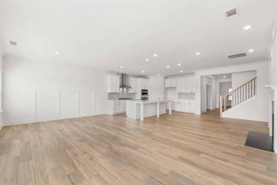 Furnished interior view inside a new home in The Court at Gainesville Township, Gainesville (Image 11).
