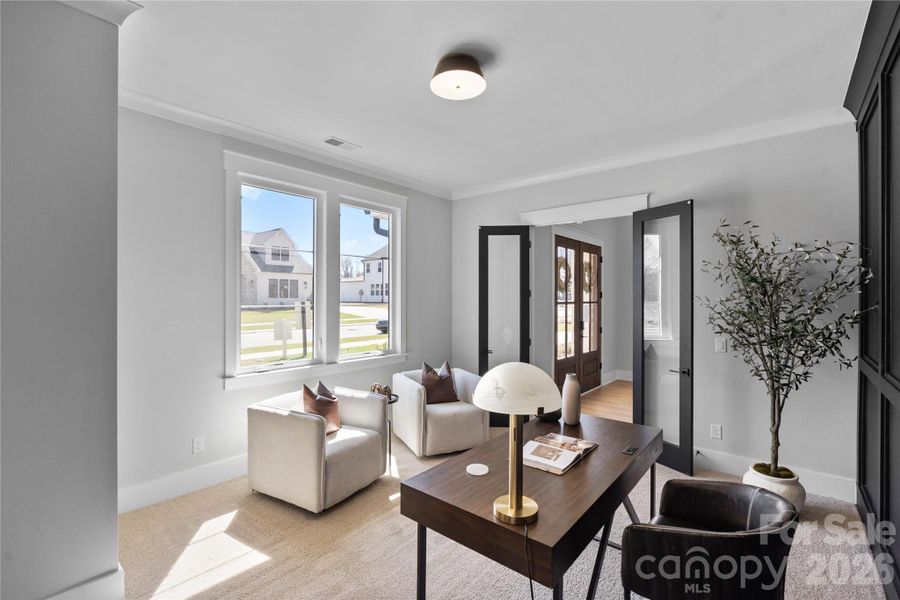 Furnished interior view inside a new home in Bluffs at Wesley Chapel, Wesley Chapel (Image 8).