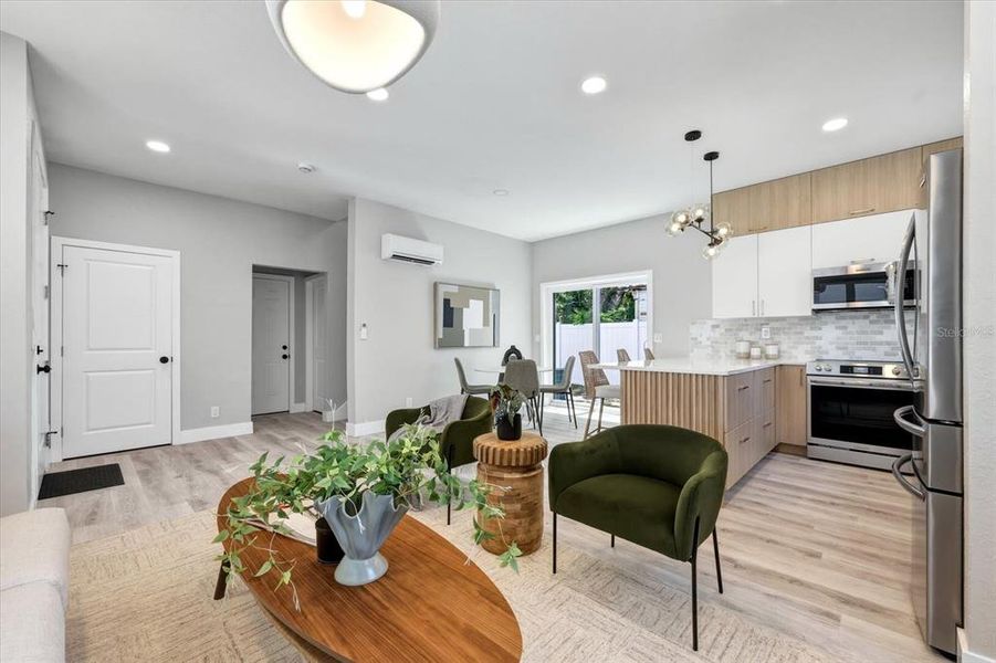 Furnished interior view inside a new home in , St. Petersburg (Image 10).