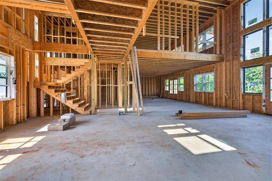 In-progress construction of a new home in , Monticello, GA (Image 13). In-progress construction of a new home in , Monticello, GA (Image 13).