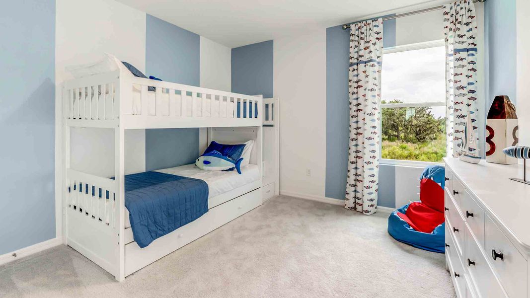 Furnished interior view inside a new home in Angeline, Land O' Lakes (Image 15).