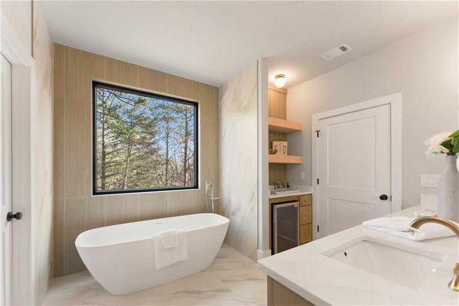 Furnished interior view inside a new home in , Cumming (Image 8).