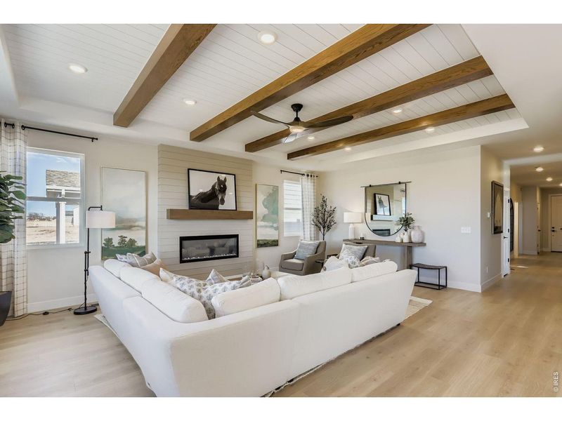 Furnished interior view inside a new home in Trevenna, Windsor (Image 35).