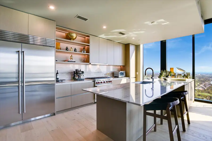 Furnished interior view inside a new home in The Modern Austin Residences, Austin (Image 13). Furnished interior view inside a new home in The Modern Austin Residences, Austin (Image 13).