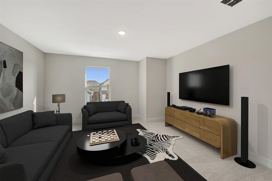 Furnished interior view inside a new home in Elevon, Lavon (Image 30). Furnished interior view inside a new home in Elevon, Lavon (Image 30).